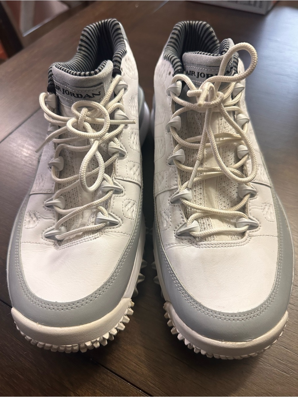 Air Jordan 9 Retro Grey Wolf Golf Shoes Mens 9